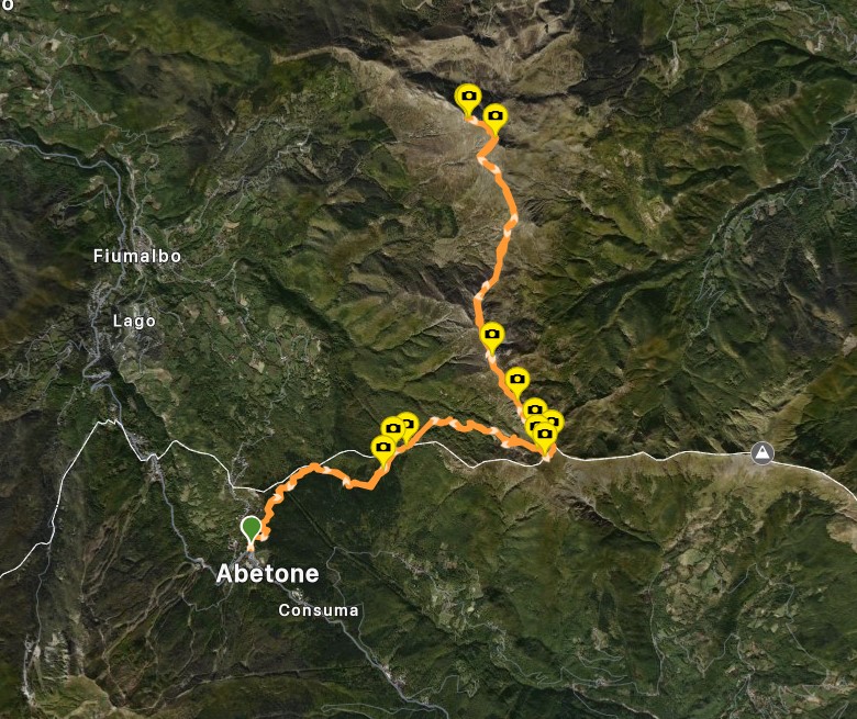 Trekking dall’Abetone al Monte Cimone