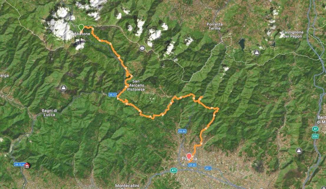 Trekking Cammino San Bartolomeo (Abetone-Pistoia)